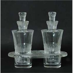 LALIQUE DOUBLE SCENT BOTTLE