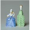 Image 1 : TWO FIGURAL PORCELAIN SCENT BOTTLES
