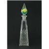 Image 1 : CUT GLASS PERFUME BOTTLE WITH WHITTEMORE STOPPER