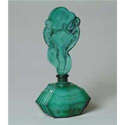 CZECHOSLOVAKIAN PERFUME BOTTLE