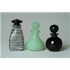 Image 1 : THREE GLASS SCENT BOTTLES