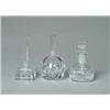 Image 1 : THREE CONTEMPORARY CUT SCENT BOTTLES