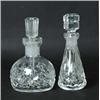 Image 1 : TWO WATERFORD SCENT BOTTLES