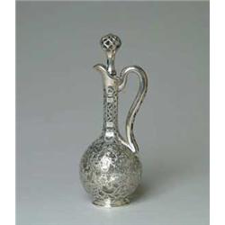 SILVER OVERLAY PITCHER