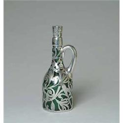 SILVER OVERLAY DECANTER