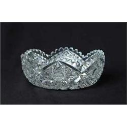 CUT GLASS BOWL