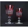 Image 1 : TWO VAL ST. LAMBERT GOBLETS