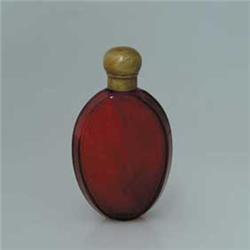 RUBY FACETED SCENT BOTTLE