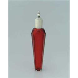RUBY FACETED SCENT BOTTLE
