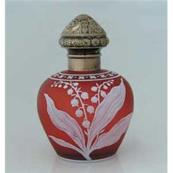 THOMAS WEBB CAMEO SCENT BOTTLE