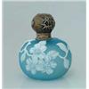 Image 1 : ENGLISH CAMEO PERFUME BOTTLE. 