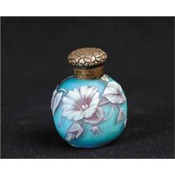 ENGLISH THREE COLOR CAMEO SCENT BOTTLE