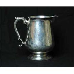 TALL STERLING COLONIAL STYLE WATER PITCHER