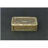 Image 1 : SILVER & GOLD GILT SNUFFBOX