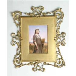 KPM PORCELAIN PLAQUE