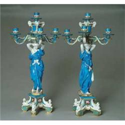 MINTON NIGHT & DAY CANDELABRA