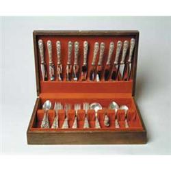 KIRK STERLING REPOUSSE FLATWARE