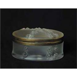 LALIQUE ROSES EN RELIEF BOX