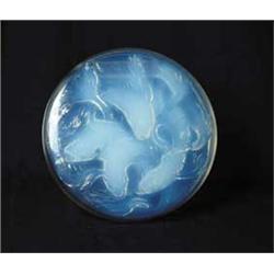 LALIQUE GRANDE CYPRINS COVERED BOX