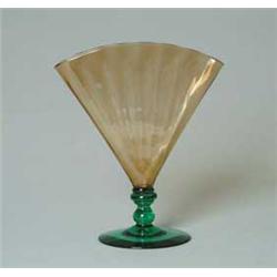 STEUBEN FAN VASE