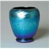 Image 1 : STEUBEN BLUE AURENE VASE