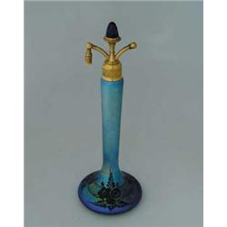 STEUBEN BLUE AURENE ATOMIZER
