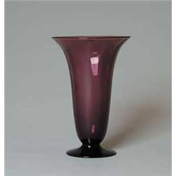 AMETHYST STEUBEN VASE