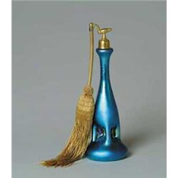 STEUBEN BLUE AURENE ATOMIZER