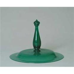 RARE STEUBEN JADE DONUT HOLDER