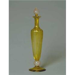 STEUBEN BRISTOL YELLOW SCENT BOTTLE