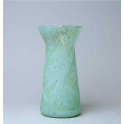 STEUBEN CINTRA ACID CUT BACK VASE