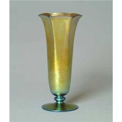 STEUBEN GOLD AURENE VASE