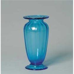 STEUBEN CELESTE BLUE VASE