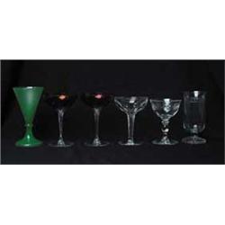 SIX DRINKING VESSELS