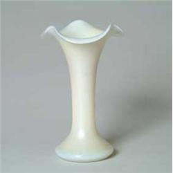 STEUBEN IVRENE TRUMPET VASE