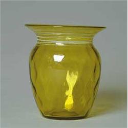STEUBEN BRISTOL YELLOW VASE
