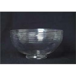 STEUBEN CLEAR GLASS BOWL