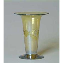 DURAND ETCHED VASE