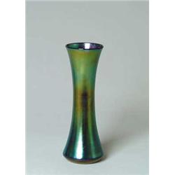 IRIDESCENT ART GLASS VASE