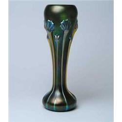 QUEZAL DECORATED VASE