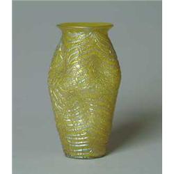 AUSTRIAN ART GLASS VASE