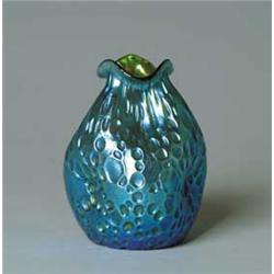 AUSTRIAN ART GLASS VASE