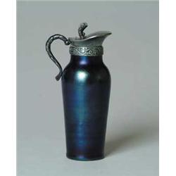 IRIDESCENT ART GLASS PITCHER