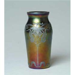 AUSTRIAN ENAMELED VASE