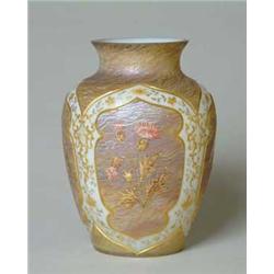 AUSTRIAN CASED GLASS VASE