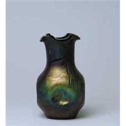 AUSTRIAN ART GLASS VASE