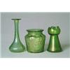 Image 1 : THREE AUSTRIAN ART GLASS VASES