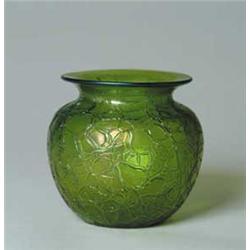 AUSTRIAN ART GLASS VASE