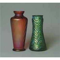 TWO AUSTRIAN VASES