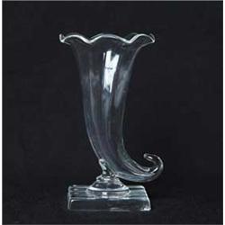 STEUBEN CORNUCOPIA VASE